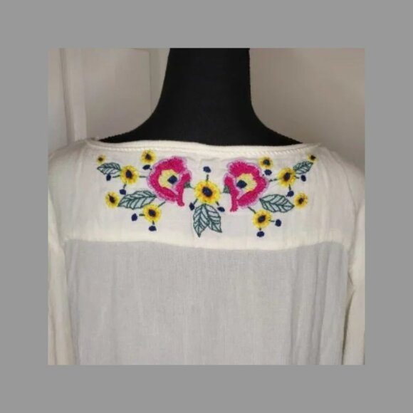Free People Spell On You Embroidered Mini Dress Size XS - Picture 7 of 10